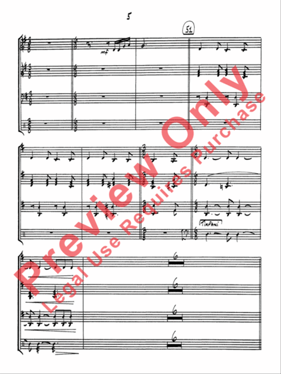 Joyful, Joyful, We Adore Thee Choir scores gallery preview page 6