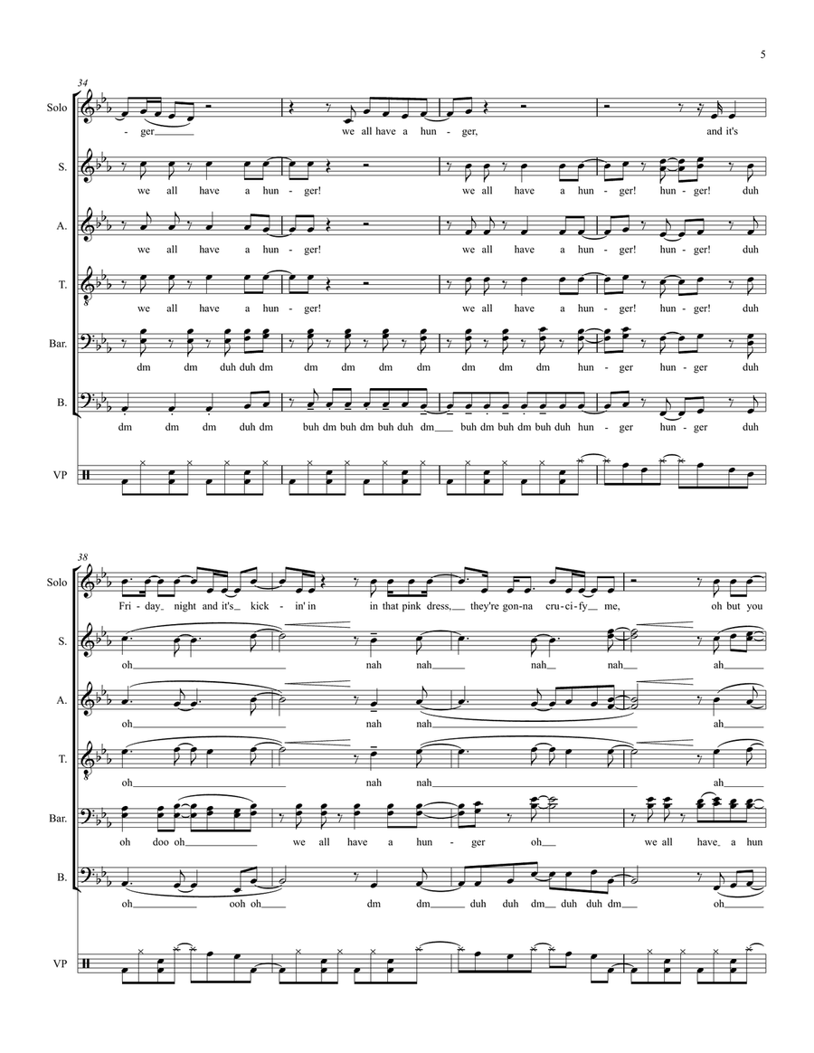 Hunger Divisi scores gallery preview page 5