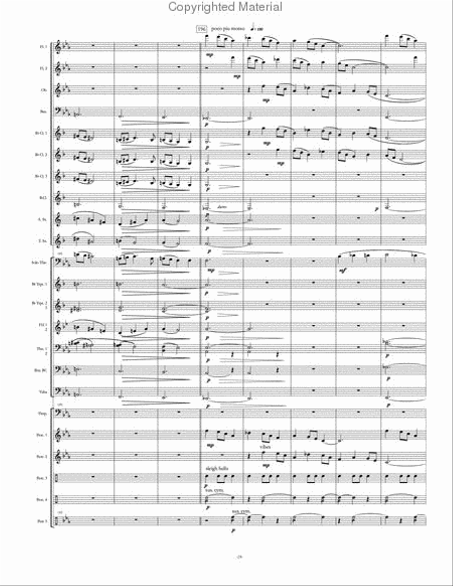 Seminar Concert Band scores gallery preview page 30