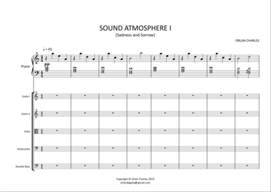 Orlan Charles - Sound Atmosphere I - Sadness and Sorrow image number null