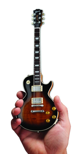 Gibson Les Paul Traditional Tobacco Burst Mini Guitar Replica