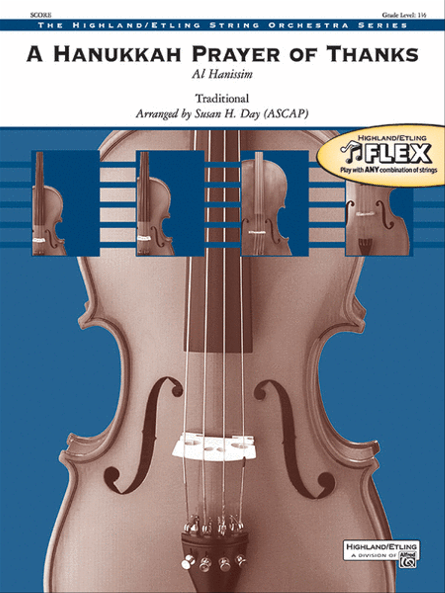 A Hanukkah Prayer of Thanks String Orchestra scores gallery preview page 1