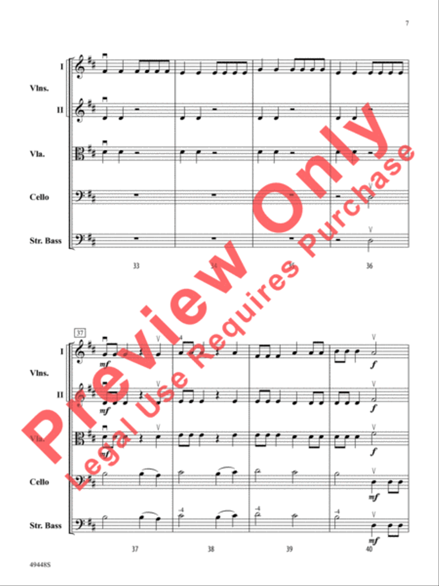 Exhilaration Exhilaration String Orchestra scores gallery preview page 8