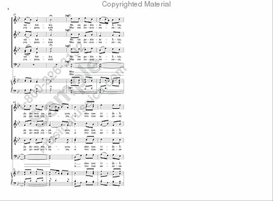 Shepherds of Bethlehem 4-Part scores gallery preview page 7