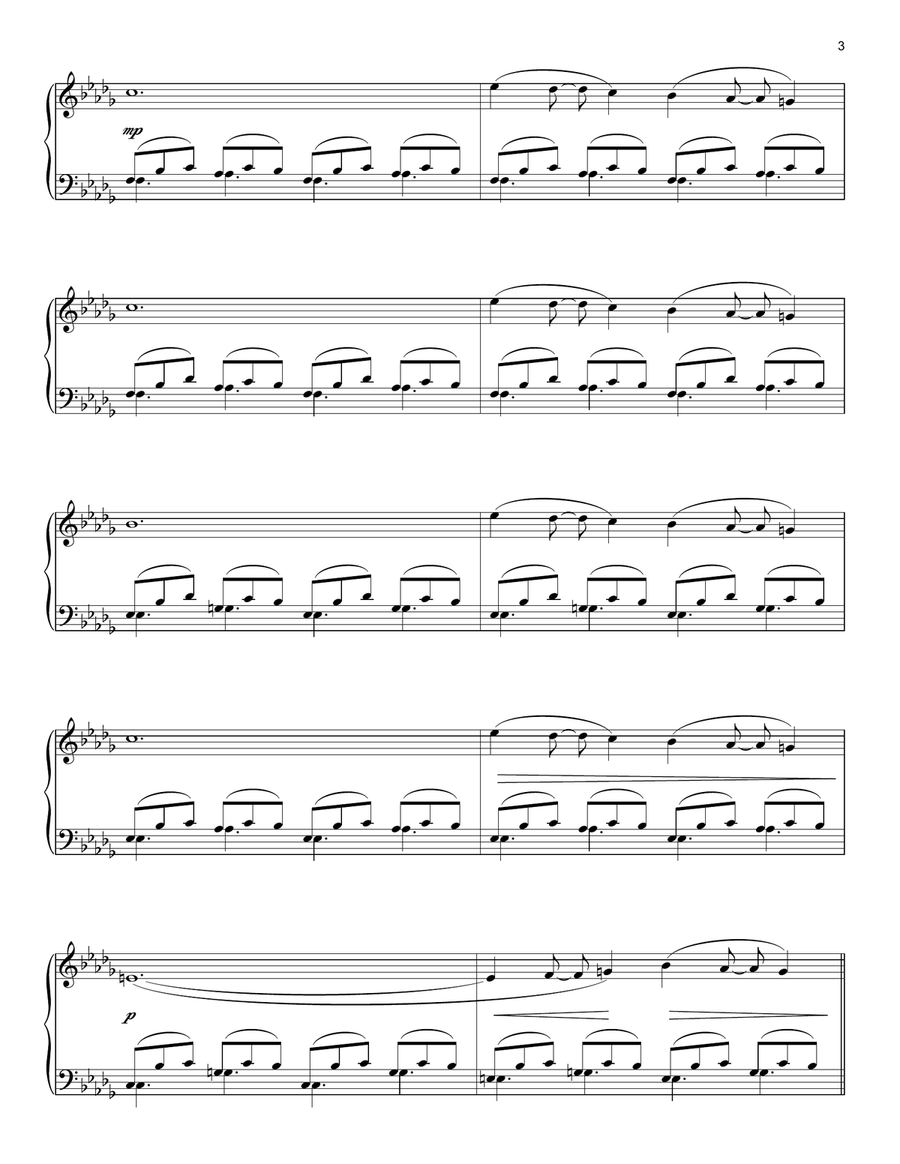 Ar Maner Kozh Ar Maner Kozh Piano Solo scores gallery preview page 3