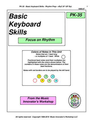 PK-35 - Basic Keyboard Skills - Focus on Rhythm