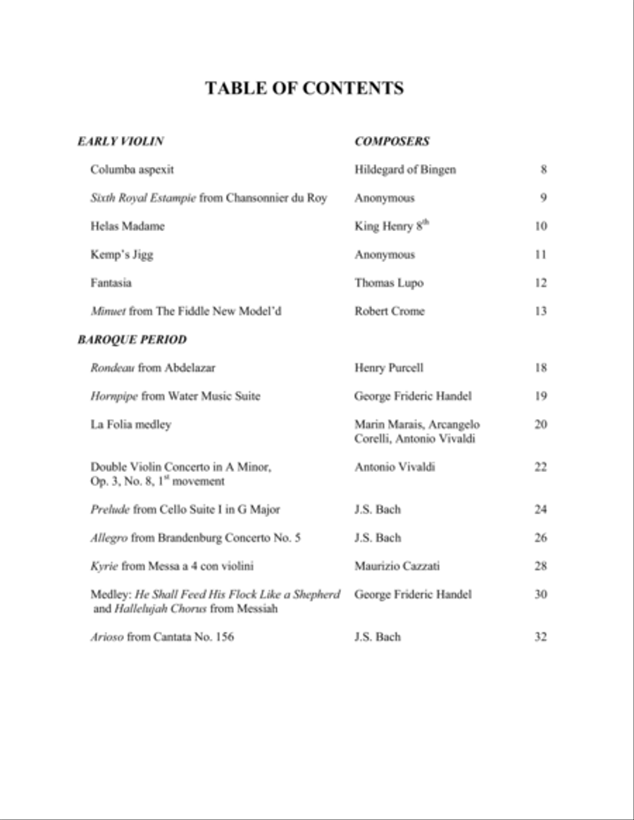 Violin String Sampler Sheet Music Violin Solo scores gallery preview page 5