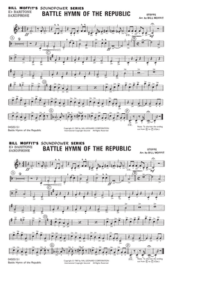 Battle Hymn Of The Republic - Eb Baritone Sax
