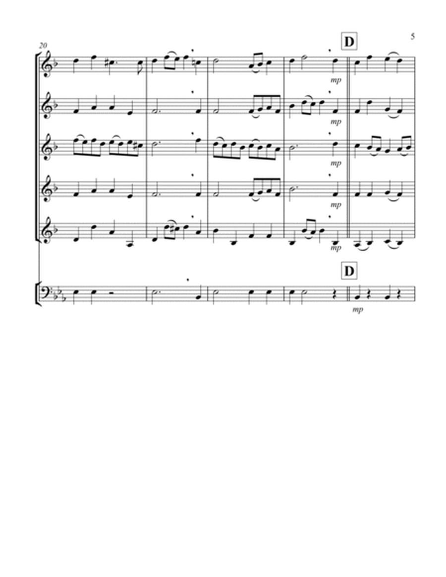 Heroic Music - No. 12. La Rejouissance (Eb) (Trumpet Quintet, Timp)