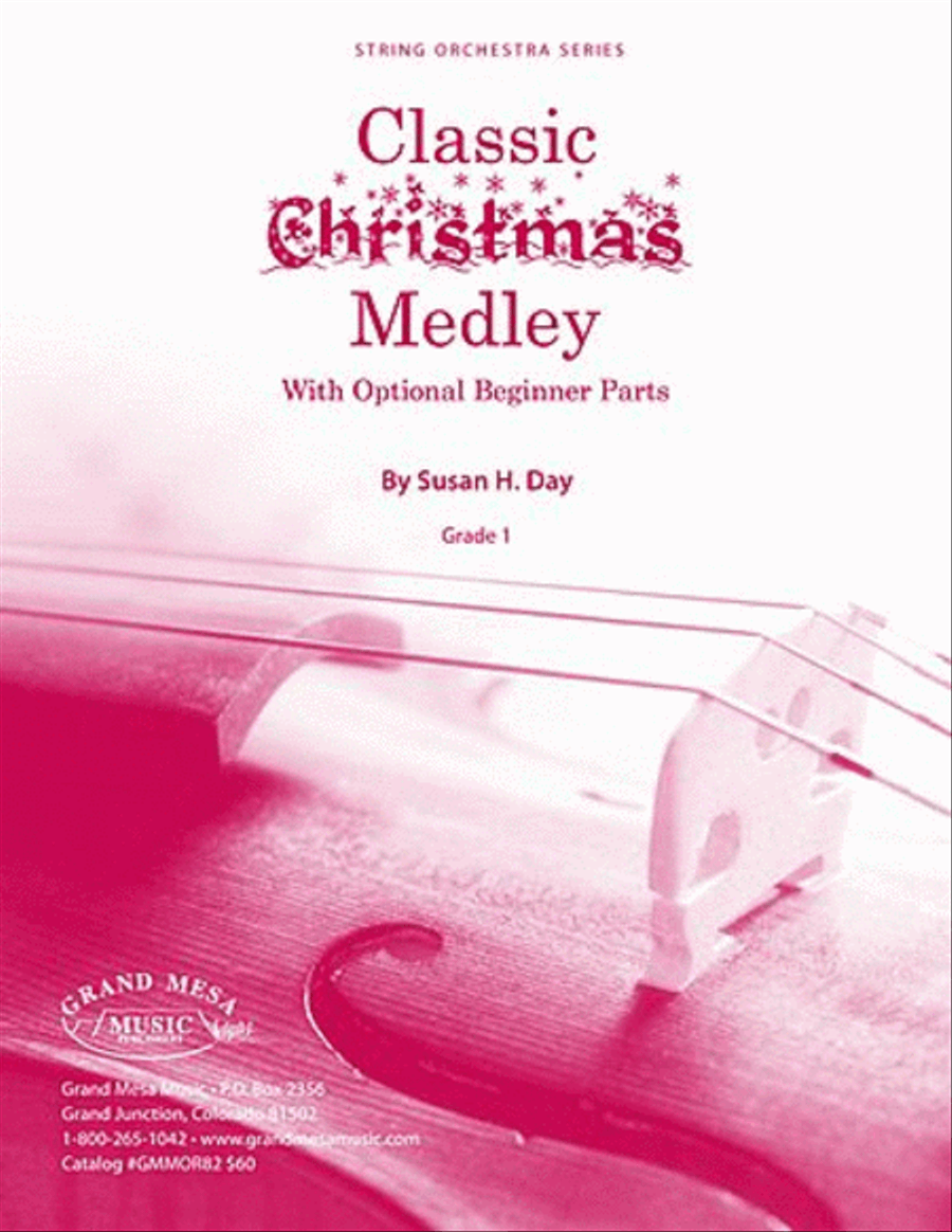 Classic Christmas Medley String Orchestra scores gallery preview page 1