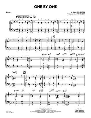 One by One (arr. Mark Taylor) - Piano