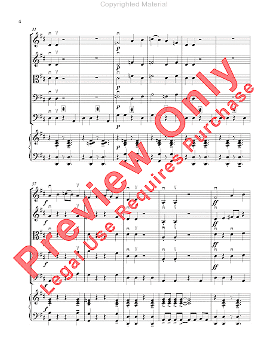 Be Sharp But Stay Natural String Orchestra scores gallery preview page 7