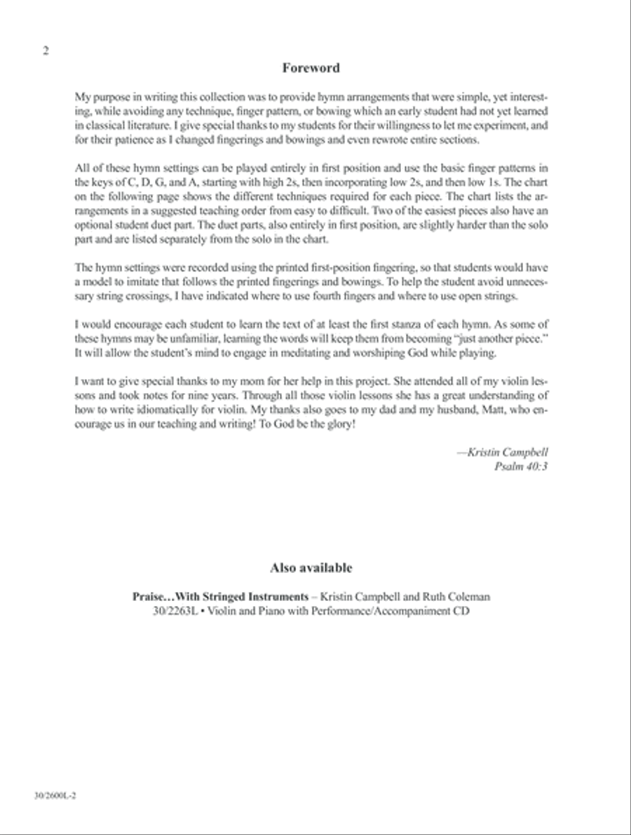 Worship the King Violin Solo scores gallery preview page 2
