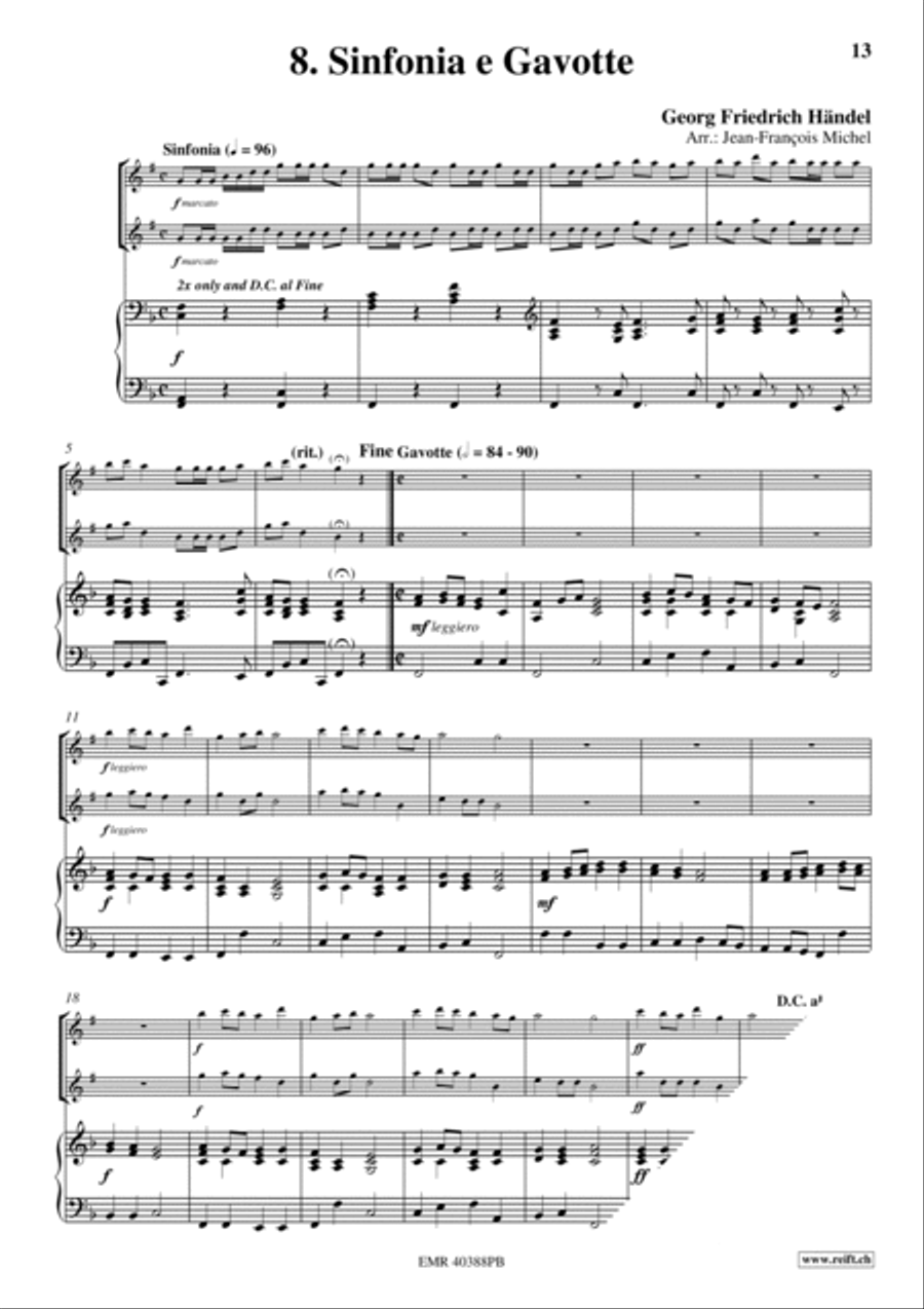 9 Duets 9 Duets Clarinet Duet scores gallery preview page 10