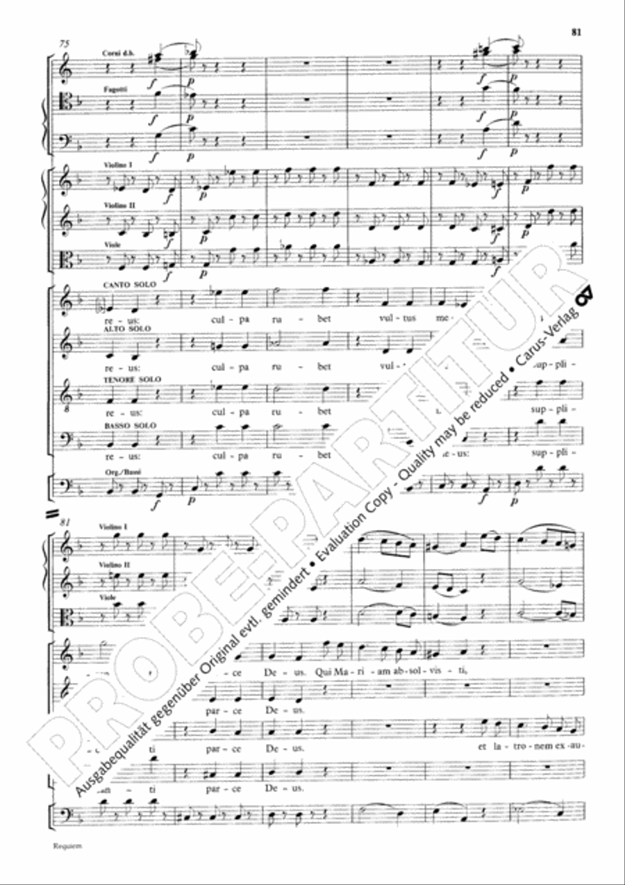 Requiem Requiem 4-Part scores gallery preview page 88