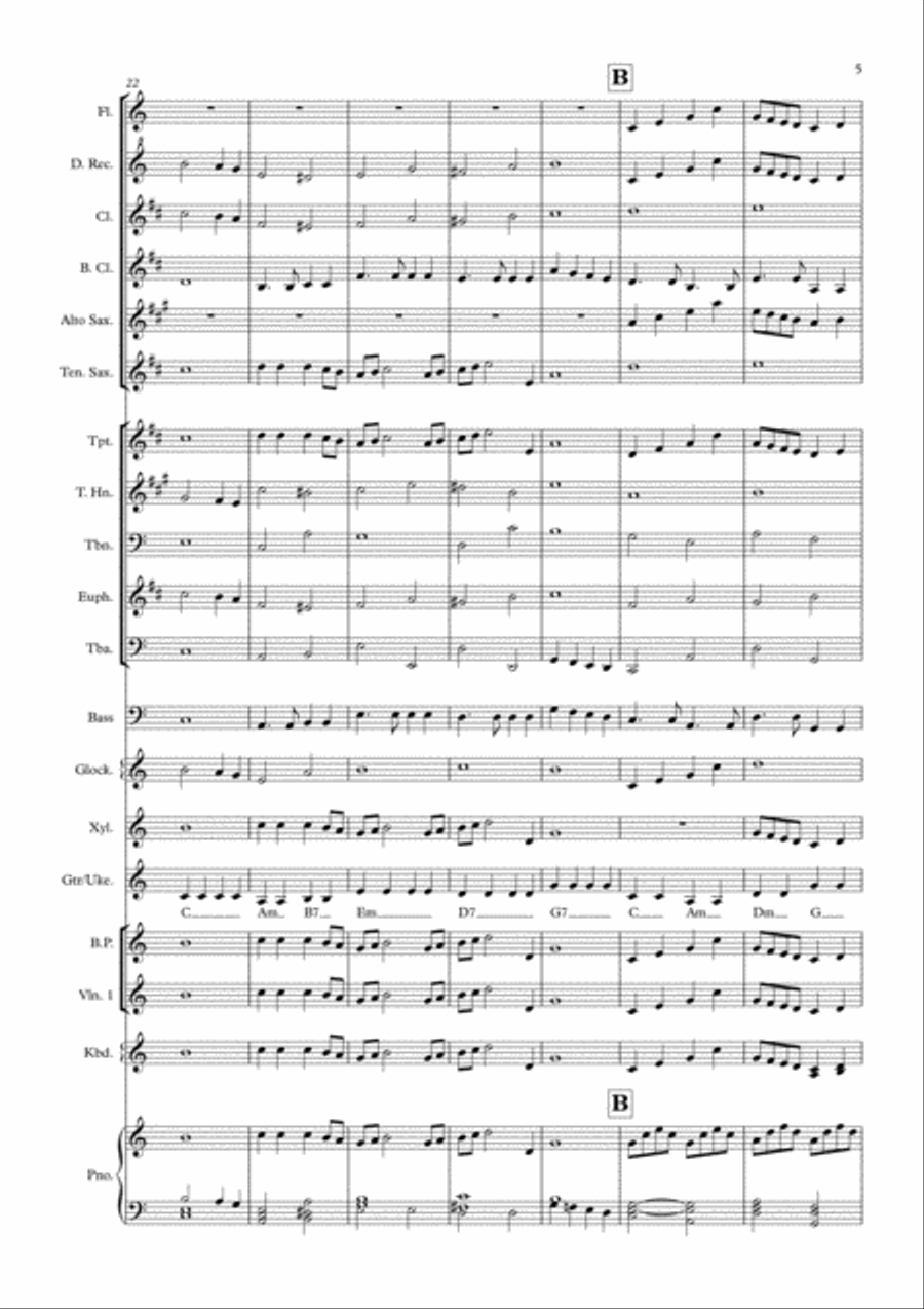 Have Yourself A Merry Little Christmas from MEET ME IN ST. LOUIS Large Ensemble scores gallery preview page 5