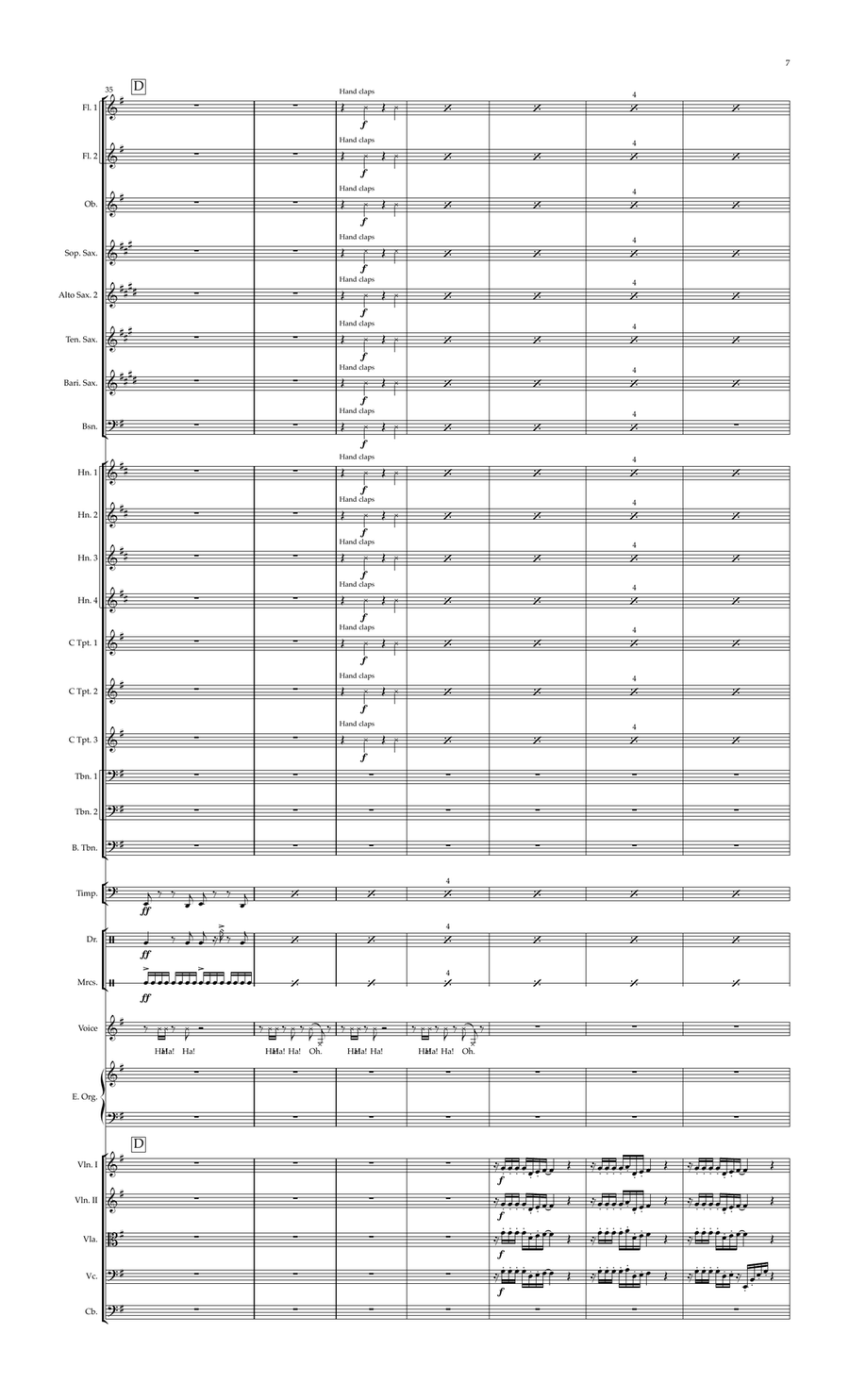 Mama Full Orchestra scores gallery preview page 6