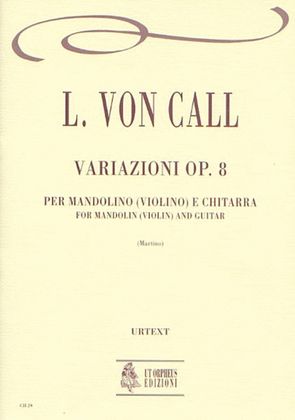 Variations Op. 8 for Mandolin (Violin) and Guitar