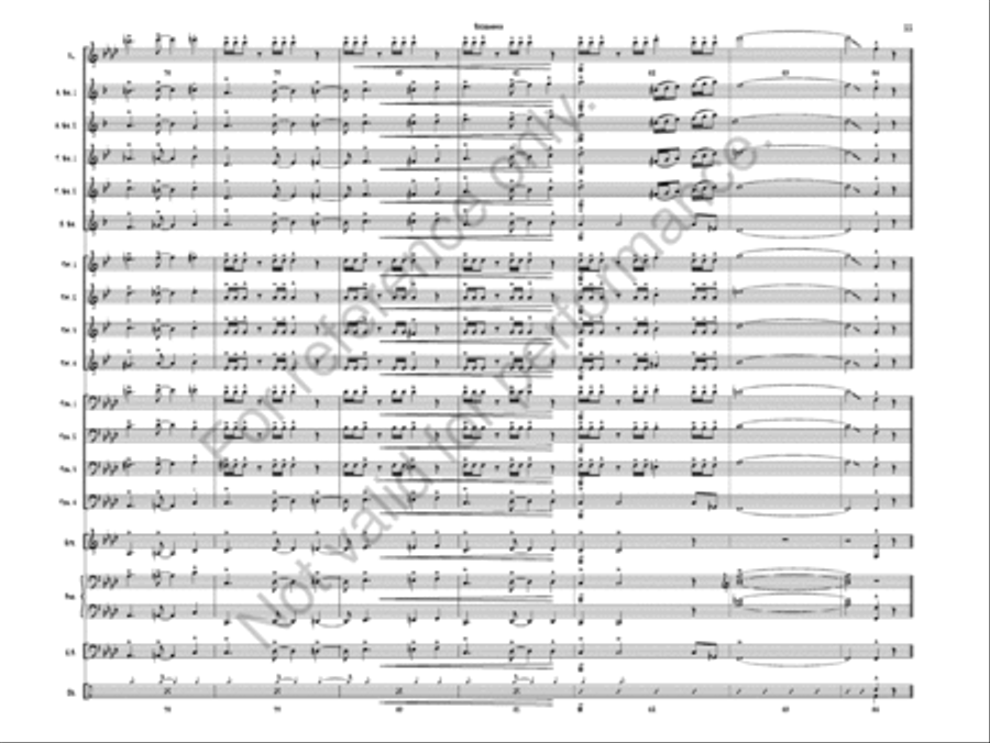 Rockamania Jazz Ensemble scores gallery preview page 13