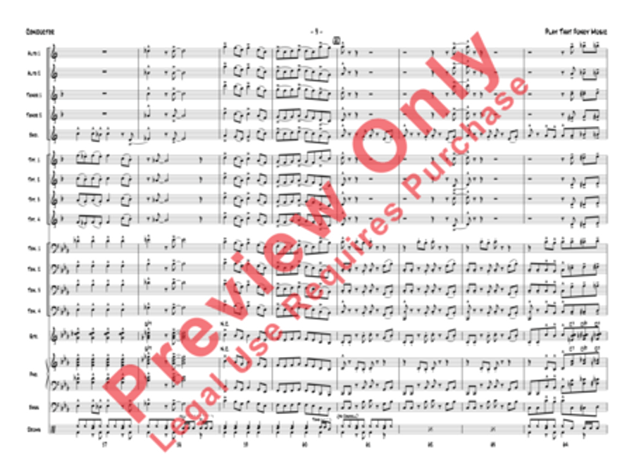 Play That Funky Music Play That Funky Music Jazz Ensemble scores gallery preview page 12