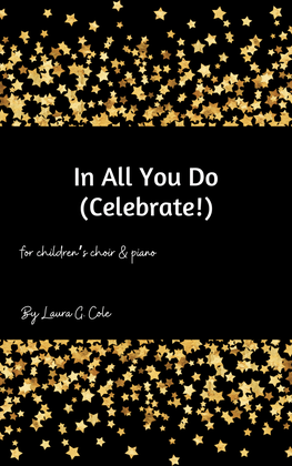 Book cover for In All You Do (Celebrate!)