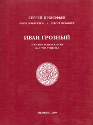 Book cover for Ivan the Terrible, Op. 116