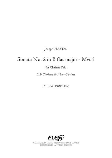 Sonata No. 2 in Bb Major - Mvt 3 image number null