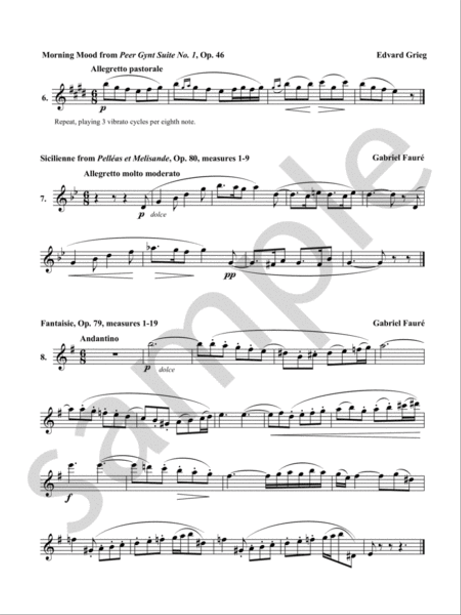 The Flute Vibrato Book Chamber Music scores gallery preview page 7