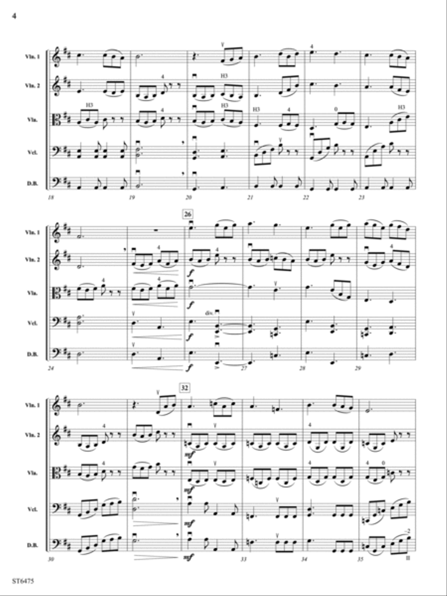 Dynasty: Score String Orchestra scores gallery preview page 4