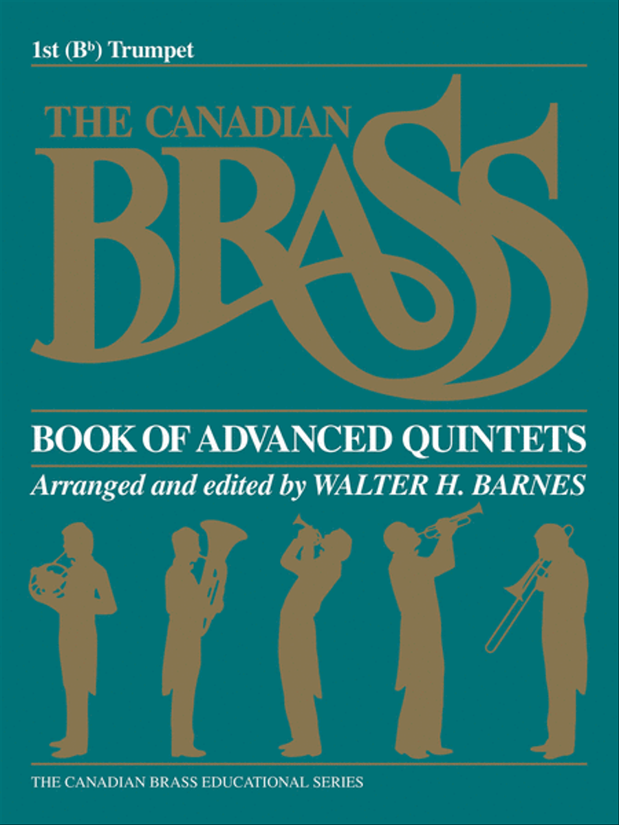 The Canadian Brass Book of Advanced Quintets Brass Quintet scores gallery preview page 1