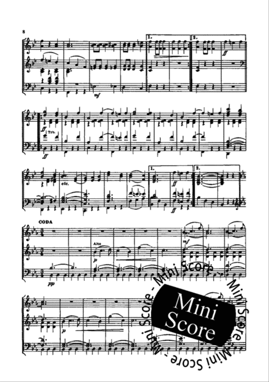 Munchner Kindl Concert Band scores gallery preview page 10
