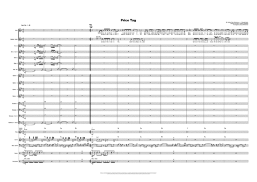 Price Tag Price Tag Choir scores gallery preview page 1