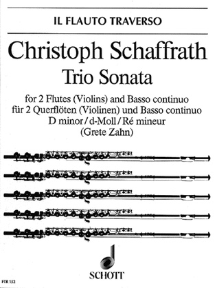 Book cover for Trio Sonata D minor