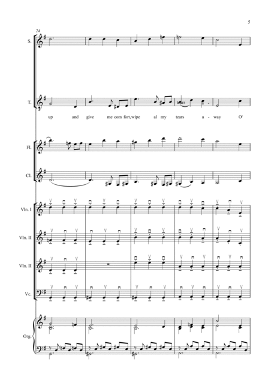 The 7 Serenades The 7 Serenades Choir scores gallery preview page 5