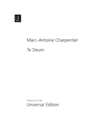 Book cover for Te Deum, Full Score