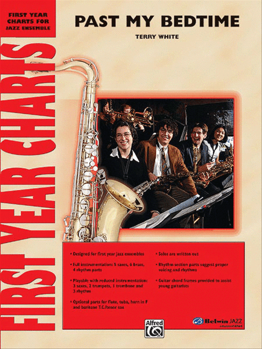 Past My Bedtime Jazz Ensemble scores gallery preview page 1