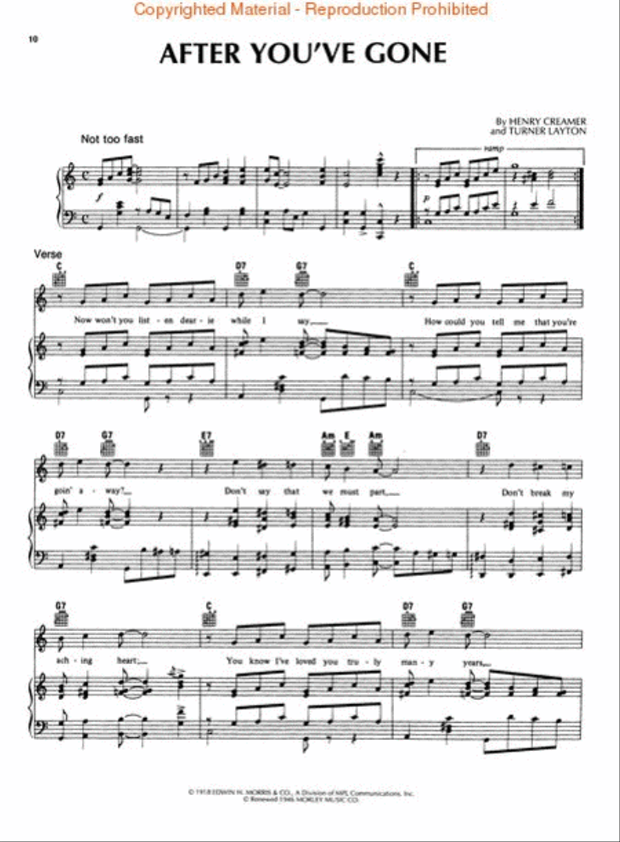 Bessie Smith Songbook Piano, Vocal, Guitar scores gallery preview page 2