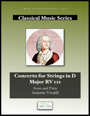 Concerto for Strings in D Major RV 121