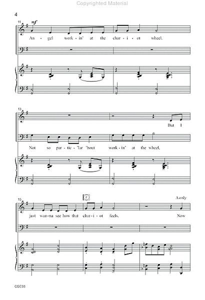 Now Let Me Fly (SATB) image number null