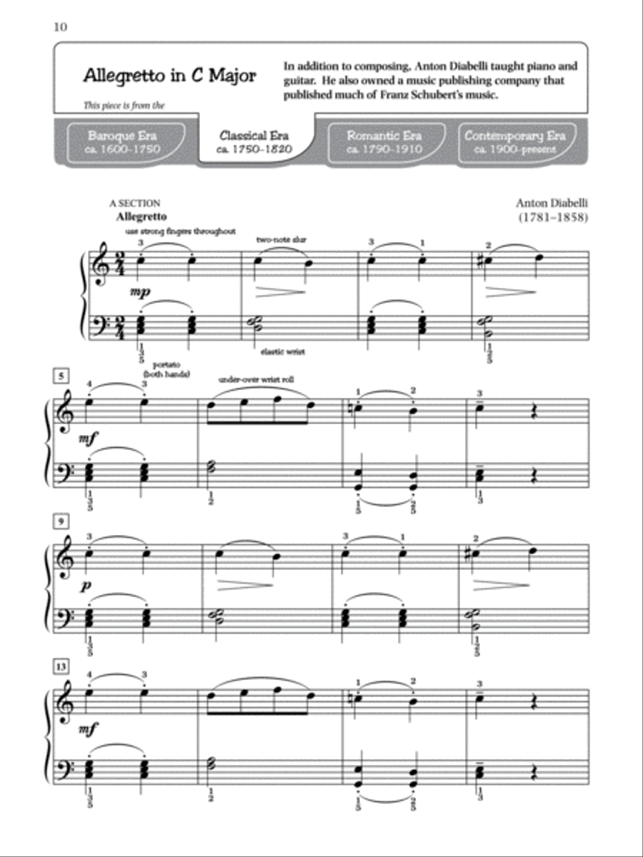 Pathways to Artistry -- Masterworks, Book 2 Piano Method scores gallery preview page 3