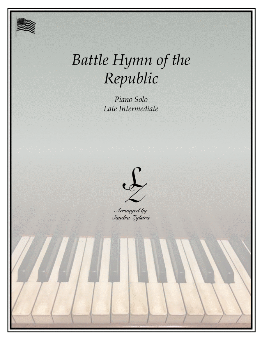 Battle Hymn of the Republic (late intermediate piano solo) image number null