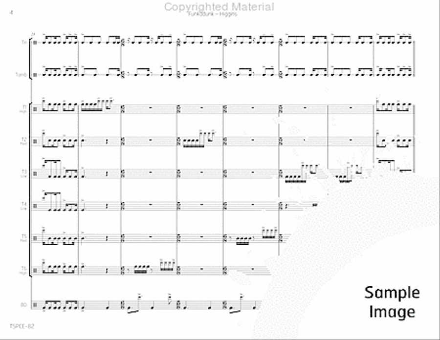 Funkadunk Percussion Ensemble scores gallery preview page 7
