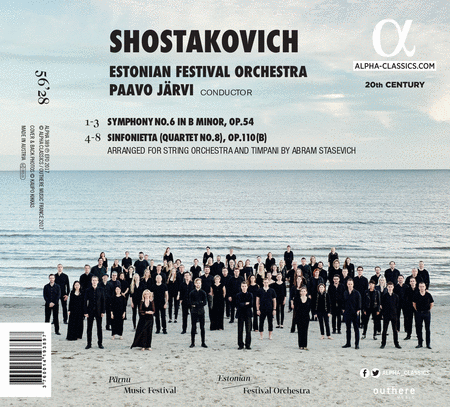 Shostakovich: Symphony No. 6 - Sinfonietta, Op. 110b