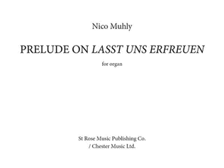 Book cover for Chorale Prelude On Lasst Uns Erfreuen (2007)