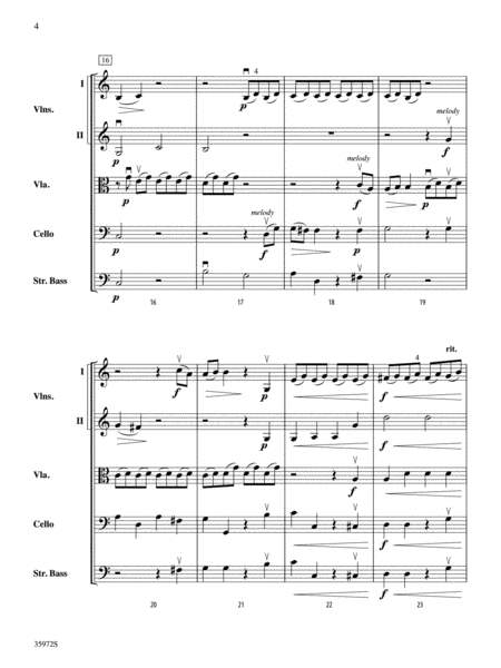 Aria (from the opera Orfeo ed Euridice): Score