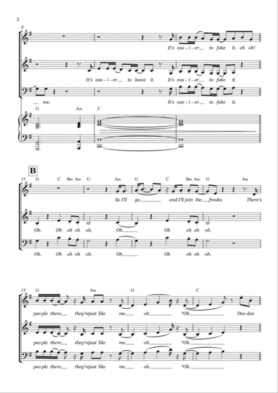 Roll Up Your Sleeves 3-Part scores gallery preview page 2