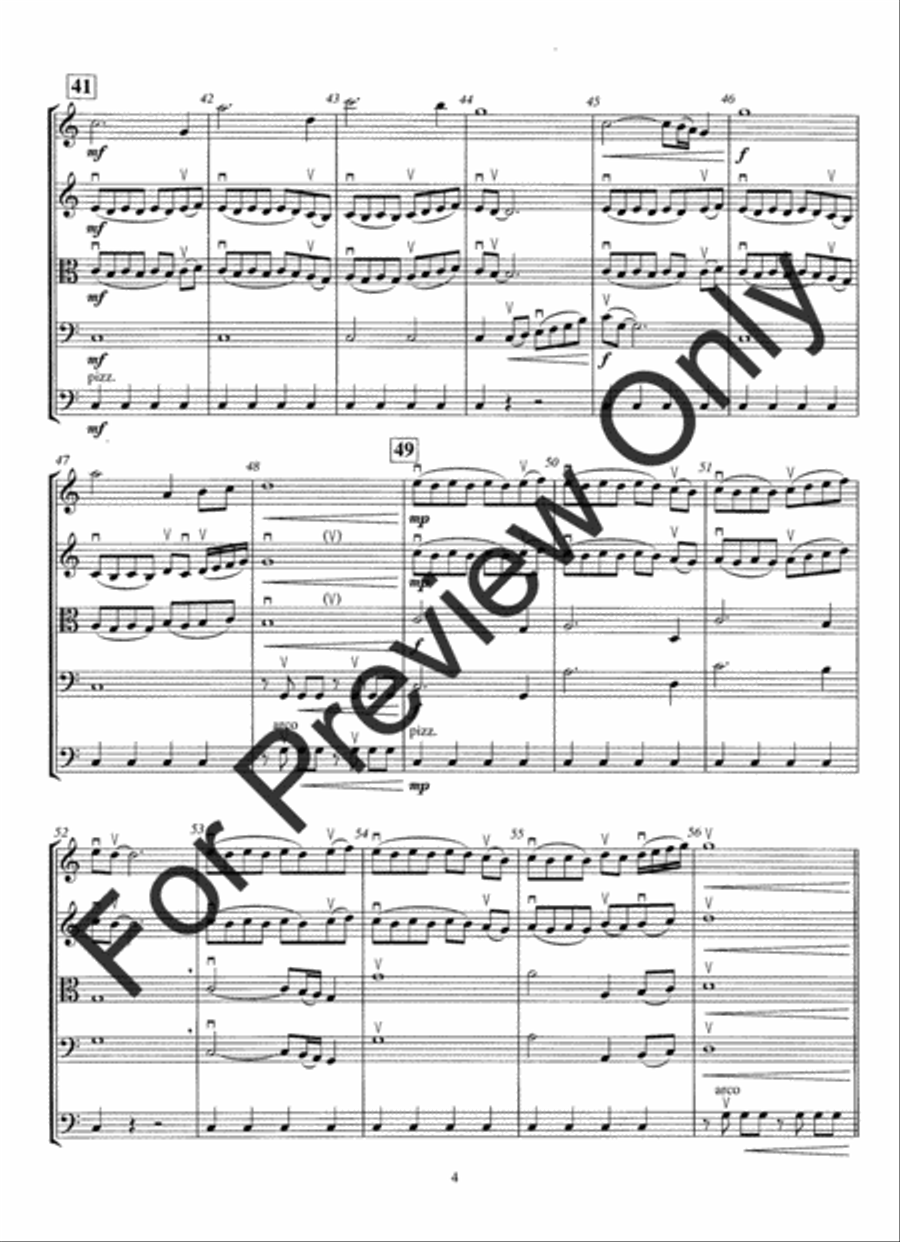 Riding the Dragon's Back (Score) String Orchestra scores gallery preview page 7