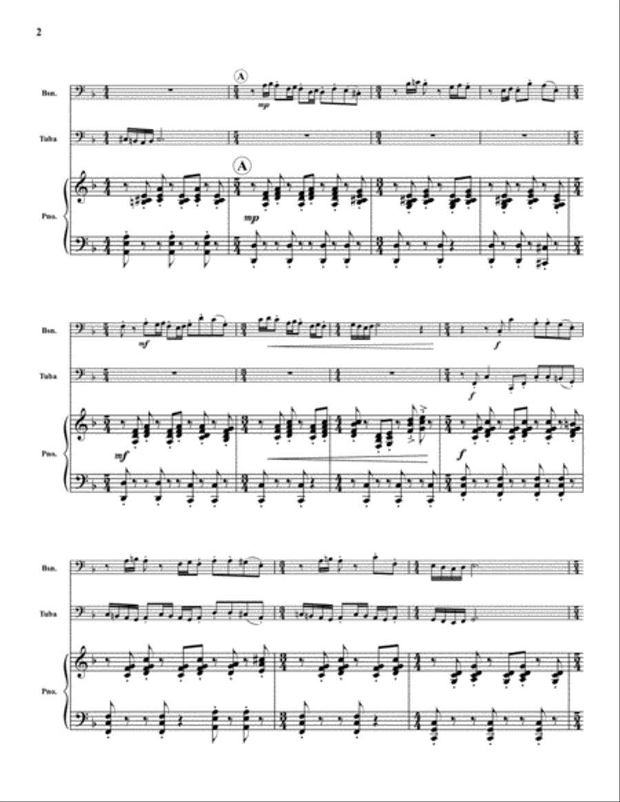 Conversations Bassoon scores gallery preview page 3