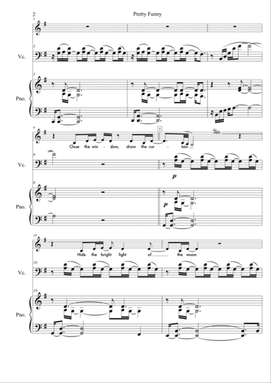 Pretty Funny Small Ensemble scores gallery preview page 2