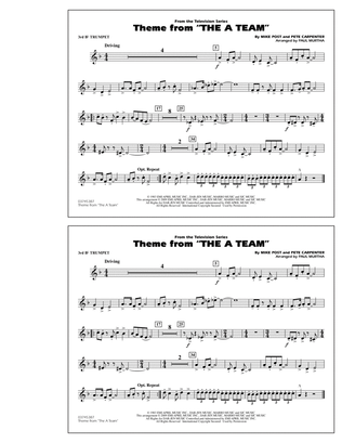 Theme from The A-Team - 3rd Bb Trumpet
